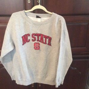 NC State Embroidered sweatshirt